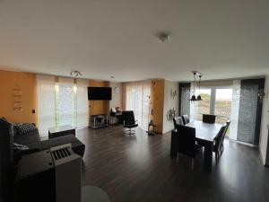 Posezení v ubytování Villa Ostseewelle