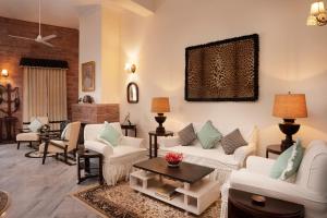 Χώρος καθιστικού στο ama Stays & Trails Kothi Umednagar, Jodhpur +31 φωτογραφίες