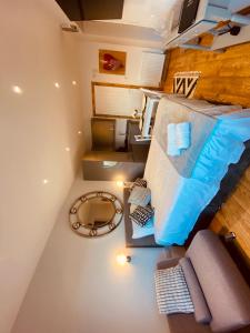Postel nebo postele na pokoji v ubytování Beautiful 1-Bed studio in Penrith