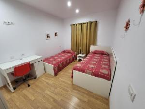 Ένα ή περισσότερα κρεβάτια σε δωμάτιο στο Casa Matele 3 Bed Apt