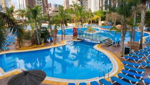 Bazén v ubytování Medplaya Hotel Flamingo Oasis nebo v jeho okolí