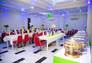 Restaurace v ubytování HOTEL MAVILLA Cotonou