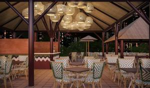 Restaurace v ubytování Medplaya Hotel Flamingo Oasis