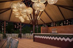Restaurace v ubytování Medplaya Hotel Flamingo Oasis