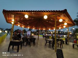 Restaurace v ubytování Mango Valley Resort Ganpatipule