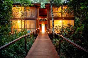 Zahrada ubytování La Reserva Virgin Lodge