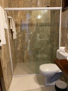 Koupelna v ubytování Charme Pousada Boutique & Spa