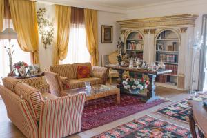 Posedenie v ubytovaní B&B Triskéles