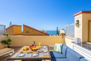 Balkón alebo terasa v ubytovaní OleHolidays 535 Romana Playa con vistas al mar