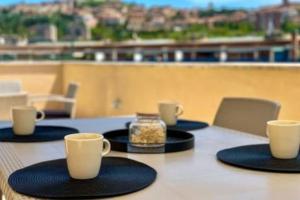 A balcony or terrace at Exclusive penthouse with 60 m2 panoramic terrace