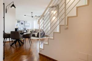 A seating area at Exclusive penthouse with 60 m2 panoramic terrace