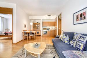 Η κουζίνα ή μικρή κουζίνα στο Residenz Colrosa - Ferienwohnung Beck
