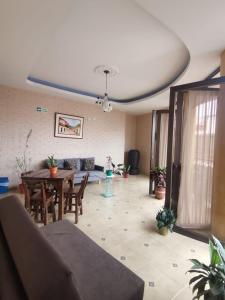 Χώρος καθιστικού στο Hotel los Almendros