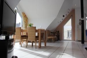 Posezení v ubytování Ferienwohnung Weber-Rolinger