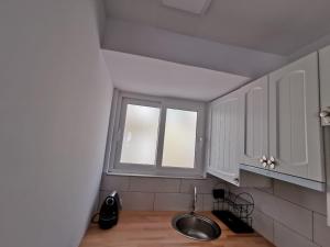 A kitchen or kitchenette at Casa playa