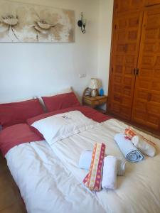 Ένα ή περισσότερα κρεβάτια σε δωμάτιο στο Villa Costa Nova Javea