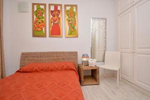 Postel nebo postele na pokoji v ubytování Apartment Playa de Aro con vistas al mar + 37 fotografií