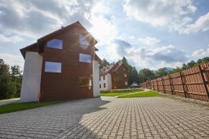 Budynek, w którym mieści się apartament