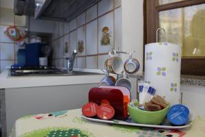 A kitchen or kitchenette at Casa Vacanze Nonna Franca