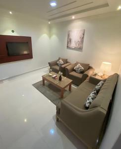 O zonă de relaxare la قصر القبة للأجنحة الفندقية Qasr Al Qobba Hotel Suites