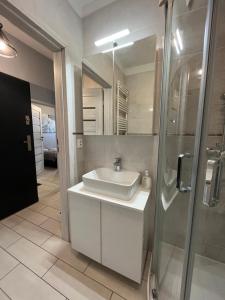 Koupelna v ubytování Apartamenty Planeta II - Koszalin centrum + 13 fotografií