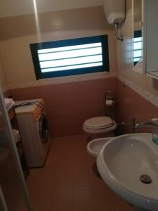 Koupelna v ubytování Appartamento mare