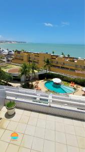 a view of a resort with a swimming pool at Varandas - Apartamentos in Natal