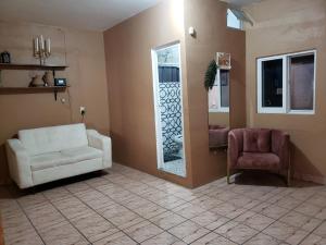 Posezení v ubytování Casa Gracia
