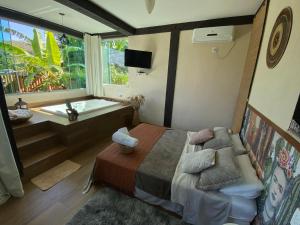 Μια τηλεόραση ή/και κέντρο ψυχαγωγίας στο Loft Mandalua