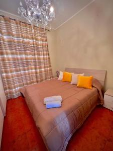 Katil atau katil-katil dalam bilik di La Fontanella Apartment