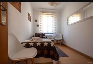 Cama o camas de una habitación en A los Ojos del Río Duero