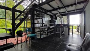Istumisnurk majutusasutuses INLOFT Quindío