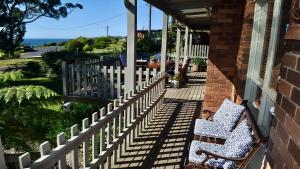 Μπαλκόνι ή βεράντα στο 12 Gwainurra Grove Pambula Beach +5 φωτογραφίες