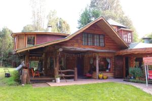 Zahrada ubytování Valle el Abra Ralún Lodge