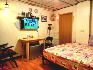 Televisyen dan/atau pusat hiburan di Yun Cheng Homestay