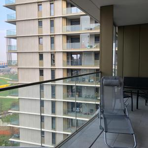 Balkón nebo terasa v ubytování Loft with terrace in Uptown Milan near Rho Fiera