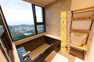 Lova arba lovos apgyvendinimo įstaigoje 漫遊小旅泳池溫泉宅 Roaming Travel Hot Spring Homestay