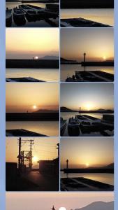Amanecer o atardecer desde el hostal o pensión o alrededores