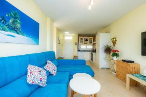 Kuchyň nebo kuchyňský kout v ubytování Top Strandwohnung Marina Park