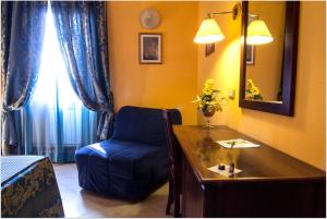Posezení v ubytování B&B Degli Amici