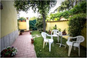 Zahrada ubytování B&B Degli Amici