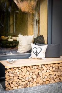 Posedenie v ubytovaní Basecamp Salzkammergut - Exklusives Apartment mitten im Salzkammergut