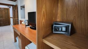 TV a/nebo společenská místnost v ubytování Chalita House