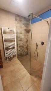 Koupelna v ubytování Apartmány Semily
