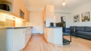 Kuchyň nebo kuchyňský kout v ubytování Apartment Schützenwiese