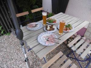 Nápoje v ubytování Mühlenwörth Relax Quartier