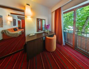 Posezení v ubytování Hotel Villa Donat