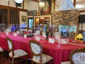 Restaurace v ubytování Rokugatsu-no-Mori Auberge