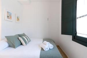 Posteľ alebo postele v izbe v ubytovaní Precioso Apto en Alameda