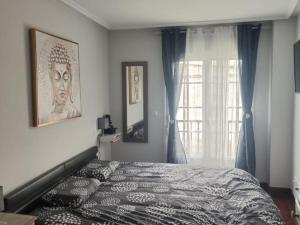 Ένα ή περισσότερα κρεβάτια σε δωμάτιο στο Nuevo! Apartamento con garaje